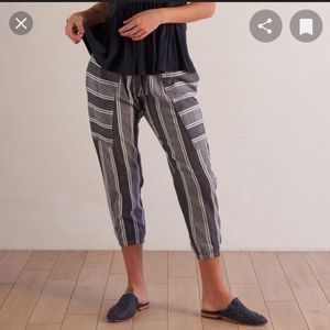 The odells drawstring slouch cropped pant size small